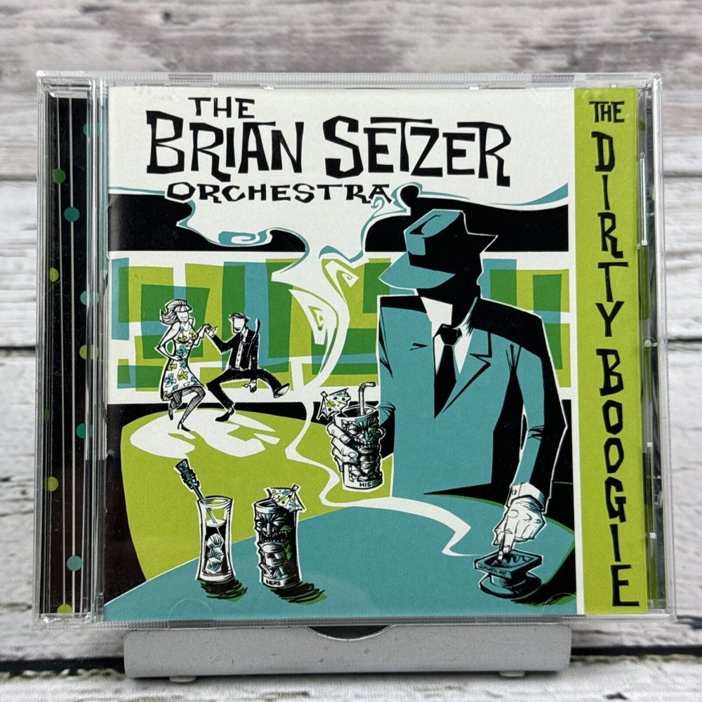 The Brian Setzer Orchestra - The Dirty‎ Boogie [1998 CD] Album INTD-90183 Rock
